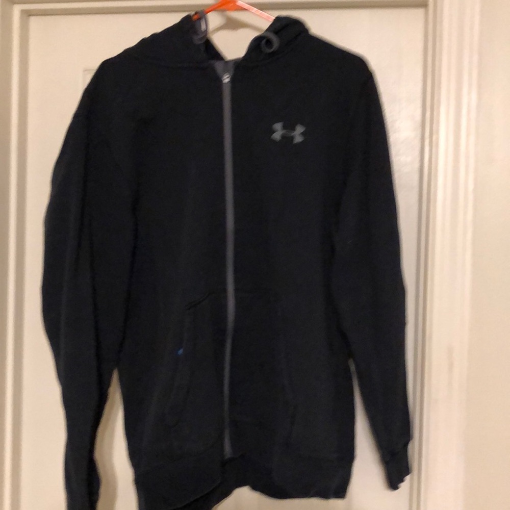UA Zip Up Black Hoodie